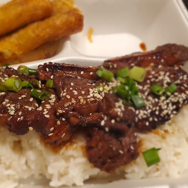Teriyaki Plate.