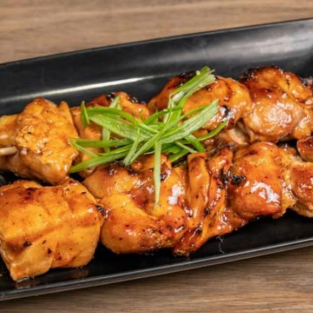 Chicken or Pork Kabob.
