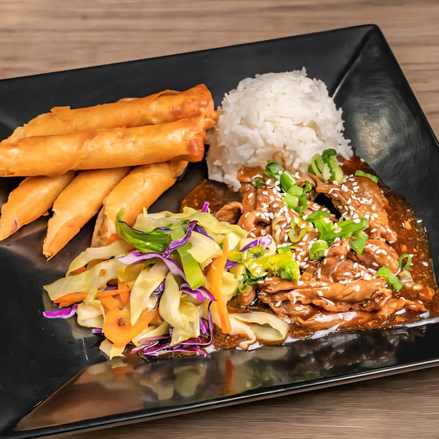 Teriyaki Plate.