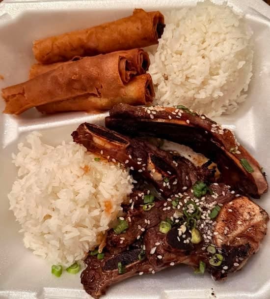 Beef Shortribs Plate.