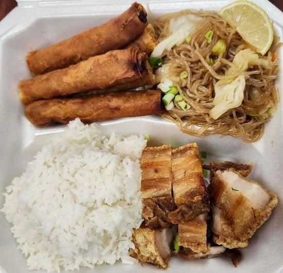 Lechon Kawali Plate.